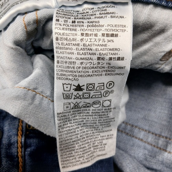 Levi's 541 Men's Athletic Fit Jeans 38x34 Blue Denim All Seasons Tech - Picture 5 of 9